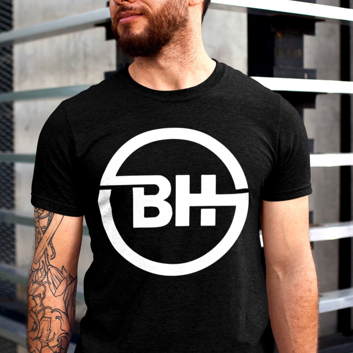 BH LOGO T Shirt – BEARD HAVEN CO